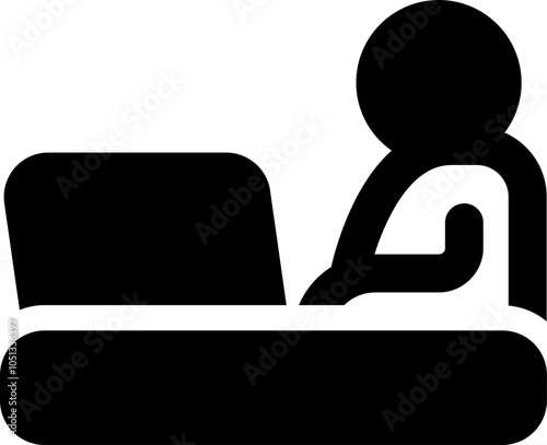 UI work Vector Icon Illustration. Glyph Style