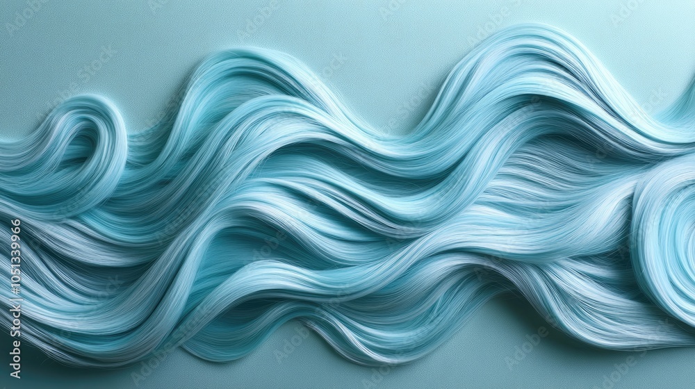 Abstract blue wavy lines pattern background. Abstract blue wavy lines pattern background.