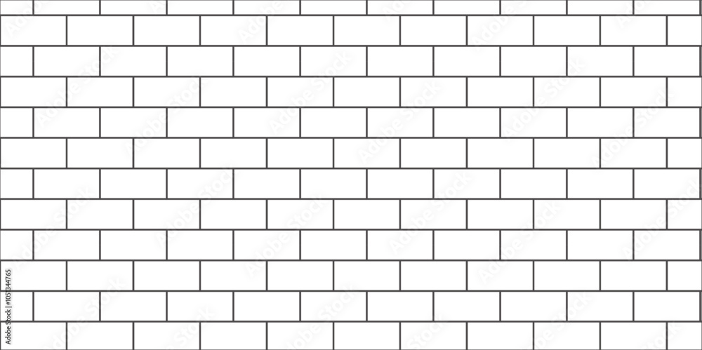 Obraz premium White brick wall background. architecture construction stone block brick wallpaper. seamless building cement concrete wall grunge background.