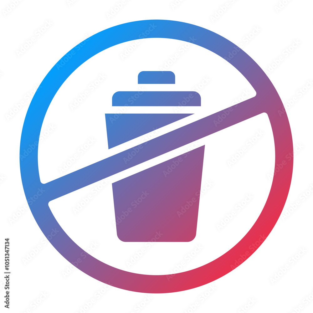 Zero Waste Icon Style