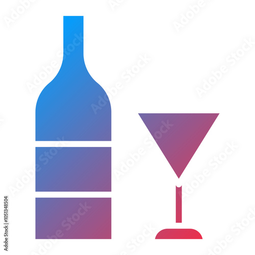 Drinking Icon Style