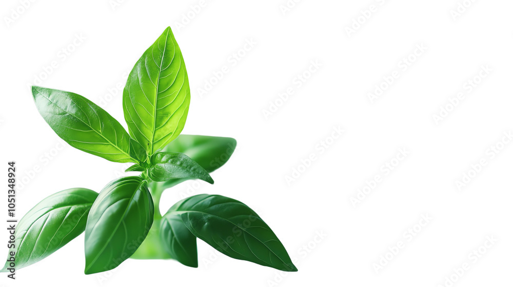 Fresh green basil leaves with vibrant color and healthy appearance, perfect for culinary use or gardening enthusiasts Fresh green basil leaves with vibrant color and healthy appearance, perfect for culinary use or gardening enthusiasts