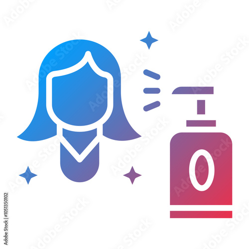 Facial Treatment Icon Style