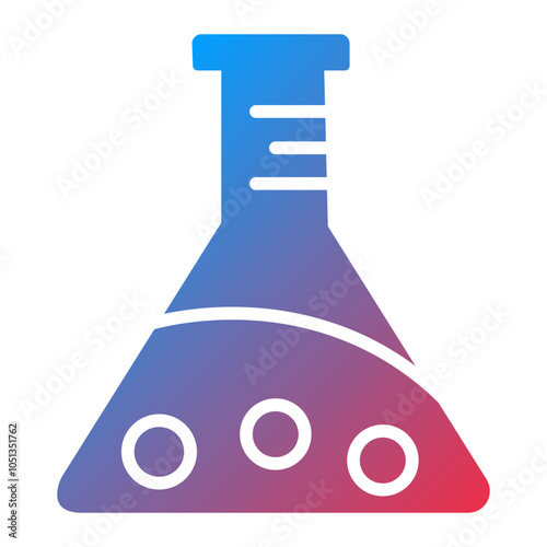 Volumetric Flask Icon Style