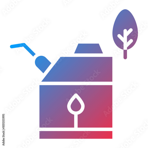 Eco Fuel Icon Style
