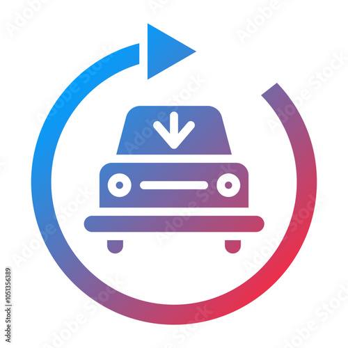 Reduce Daily Driving Icon Style