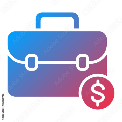 Business Case Icon Style