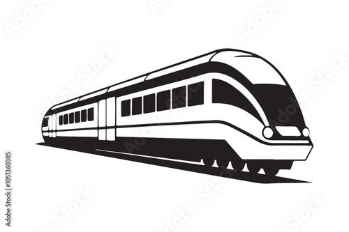  Metro Rail Silhouette bundle,  High-Quality Metro Rail silhouette vector 