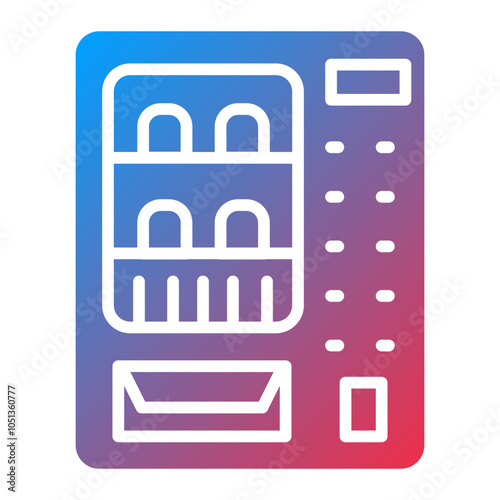 Vending Machine Icon Style