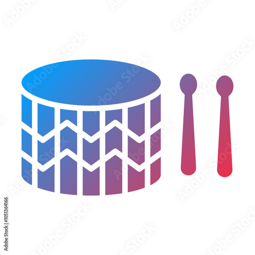 Drum Icon Style