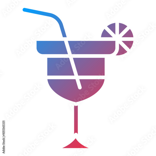 Cocktail Icon Style