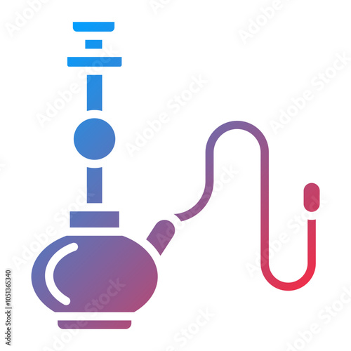 Hookah Icon Style