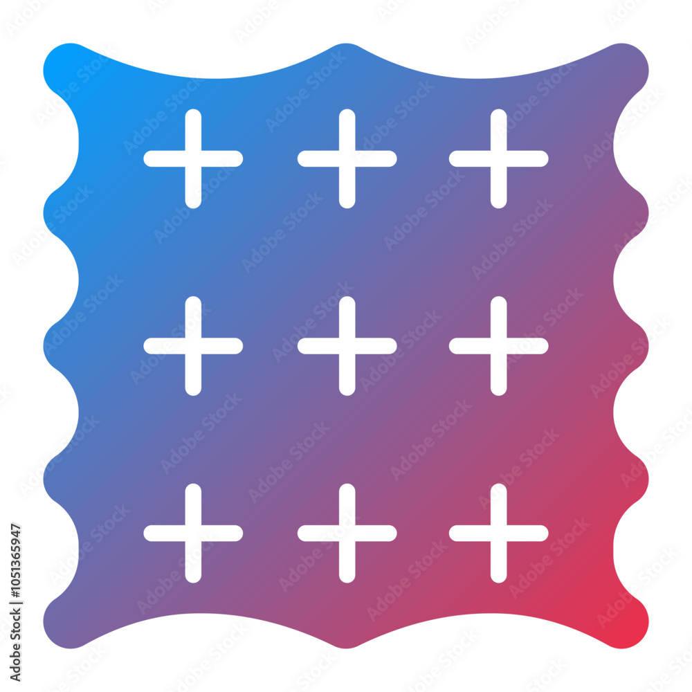 Obraz premium Fabrics Icon Style