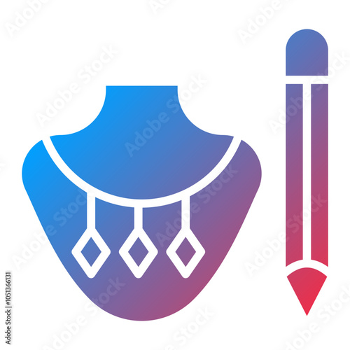 Jewelry Design Icon Style