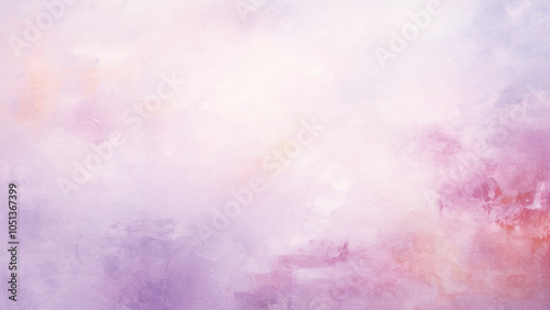 Abstract art purple watercolor stains wall background on watercolor paper textured, watercolor gradient pastel background clouds abstract.