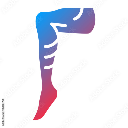 Leg Icon Style