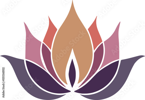 lotus flower vector