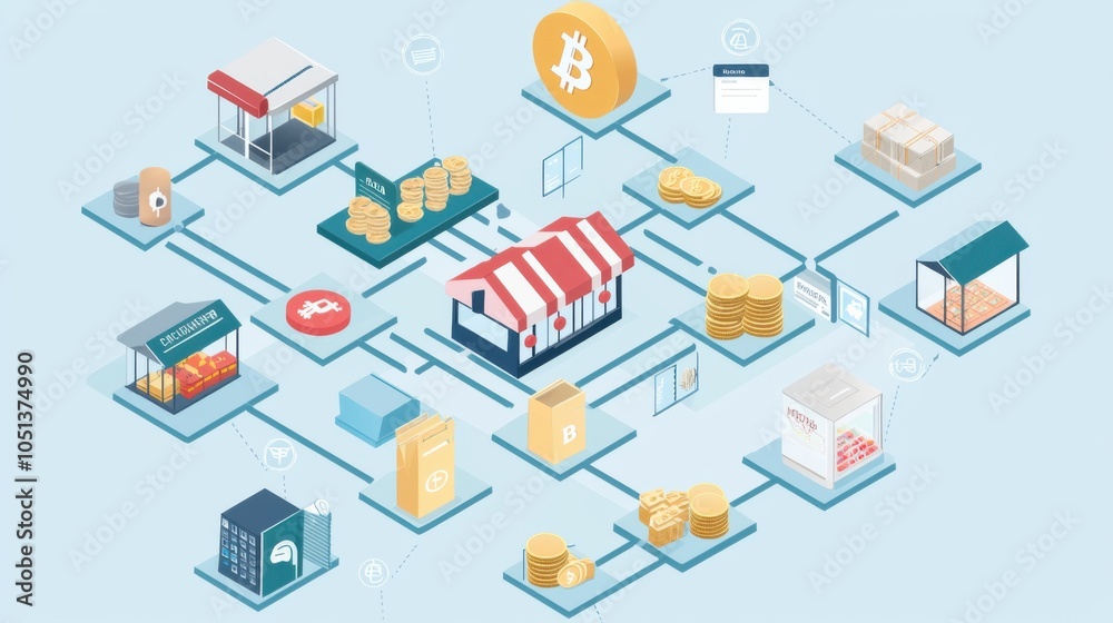 Blockchain Integration in SMEs: A 3D and Vector Visual Journey Blockchain Integration in SMEs: A 3D and Vector Visual Journey