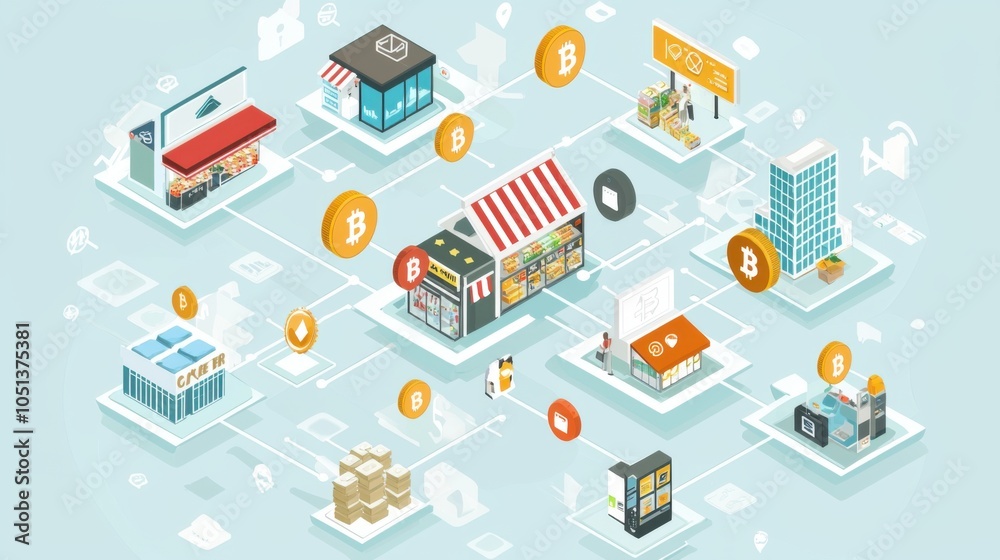 Blockchain Integration in SMEs: A 3D and Vector Visual Journey Blockchain Integration in SMEs: A 3D and Vector Visual Journey