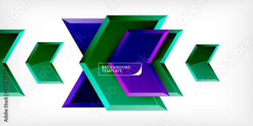Free Download Technology dynamic arrow geometric background. Vector Illustration For Wallpaper, Banner, Background, Card, Book Illustration, landing page - GFXLoad