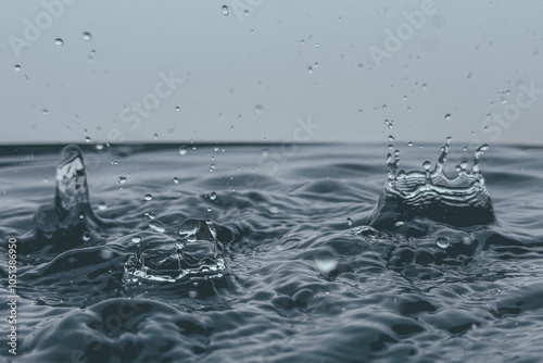 water drop splash
