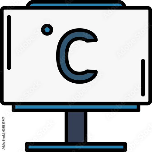 Degree Symbol Icon