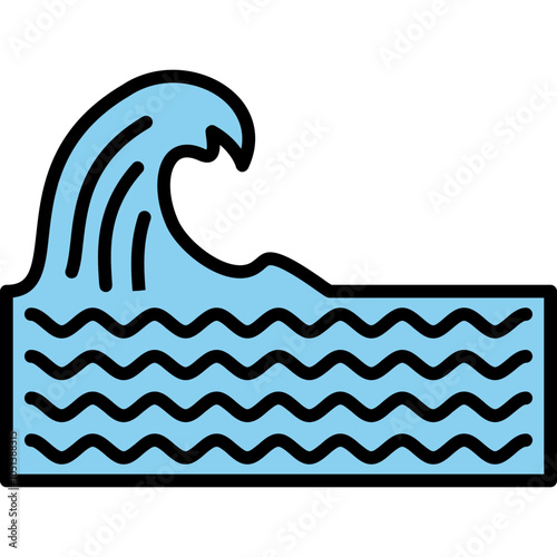 Tidal Wave Icon