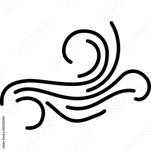 Wind Gust Icon