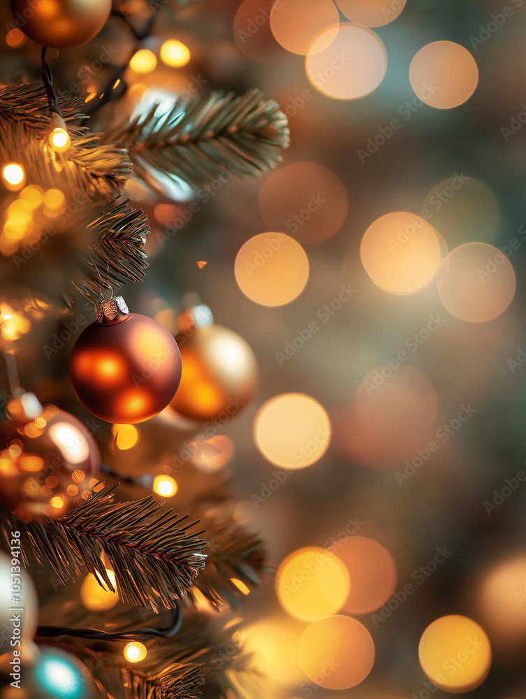 A tree with a lot of lights on it and a bunch of gold A tree with a lot of lights on it and a bunch of gold
