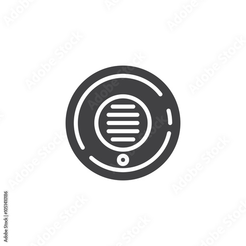 Carbon Monoxide Gas Detector vector icon