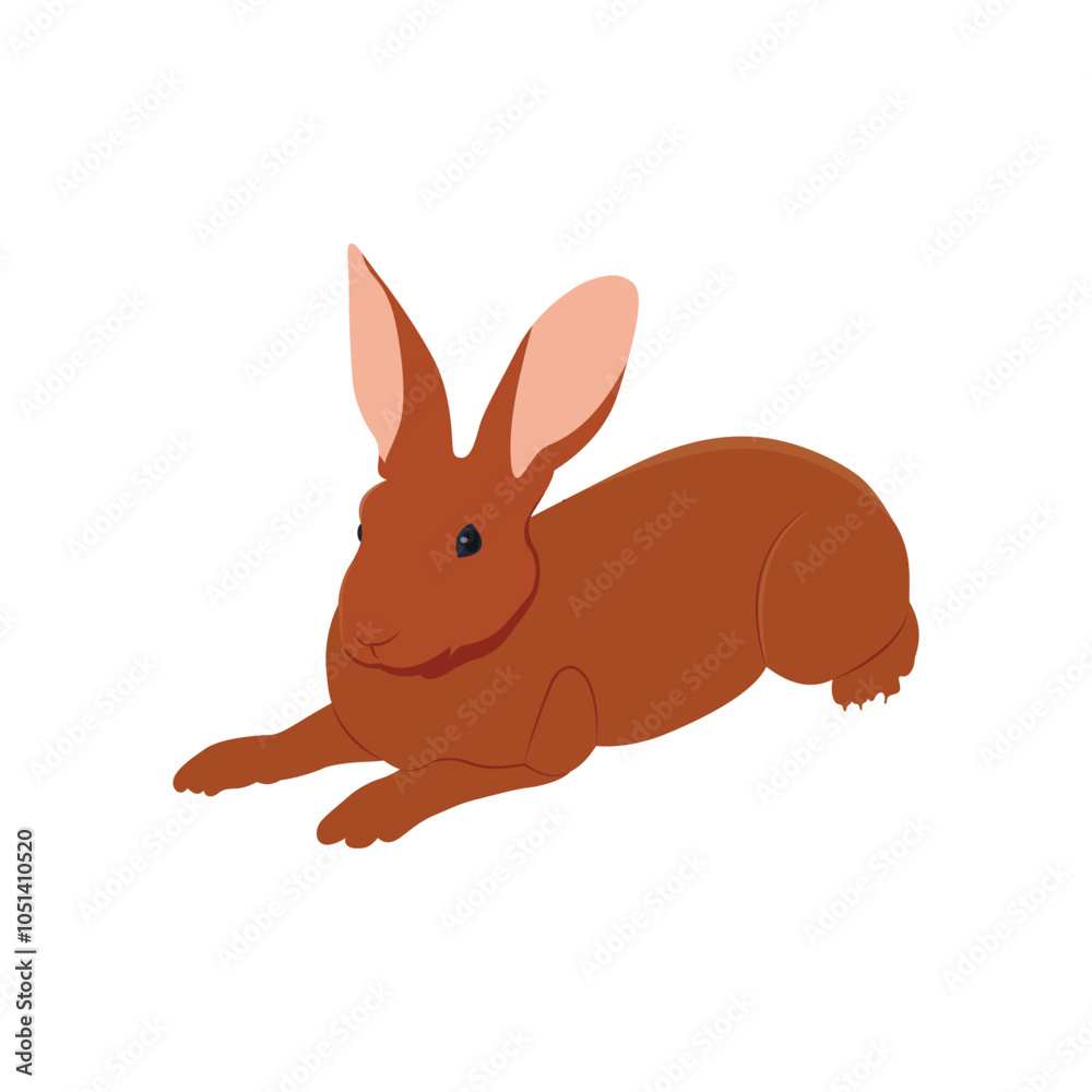 ector illustration of rabbit in cartoon flat style. A cute little fluffy rabbit in different pose and color. Illustration of livestock or wild animal isolated on white background for icon, infograph ector illustration of rabbit in cartoon flat style. A cute little fluffy rabbit in different pose and color. Illustration of livestock or wild animal isolated on white background for icon, infograph