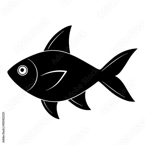 fish isolated on white