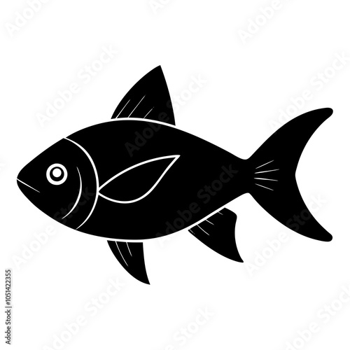 fish isolated on white