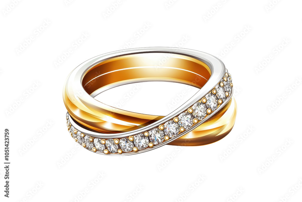 Elegant gold and diamond ring with intricate design, symbolizing luxury and commitment. Ideal for weddings, engagements, and special occasions. Elegant gold and diamond ring with intricate design, symbolizing luxury and commitment. Ideal for weddings, engagements, and special occasions.