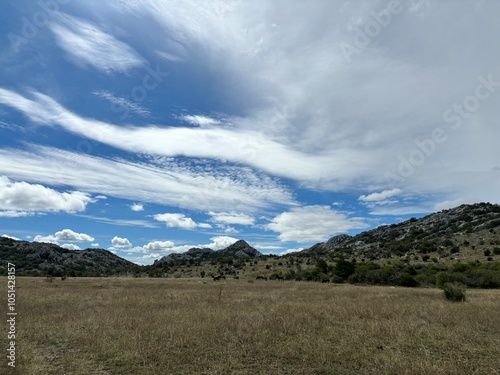 Obraz na płótnie Velebit mountain in Croatia landscape w salonie
