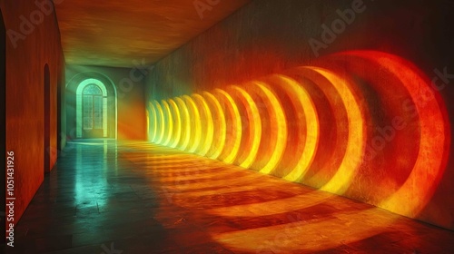 The echo of laughter conceptual art