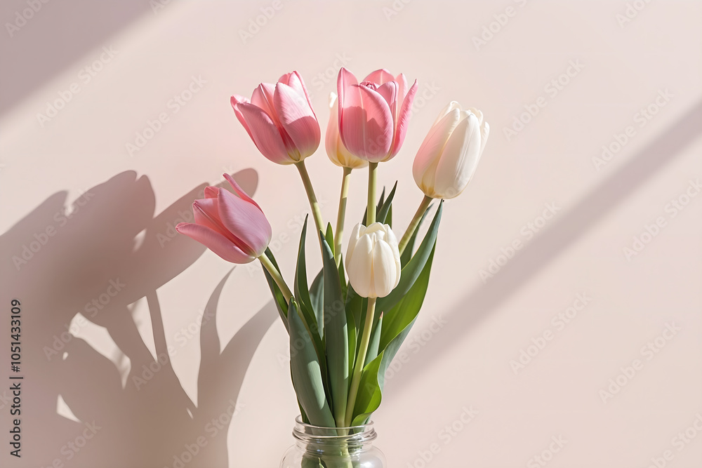 Banner for the Tulip Festival or other holidays. Banner for the Tulip Festival or other holidays.
