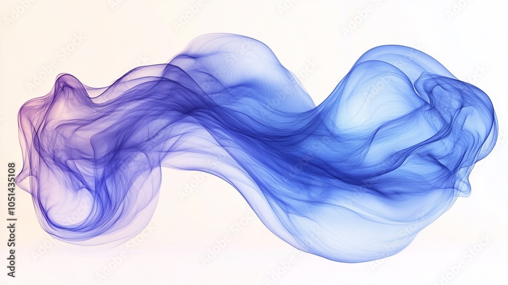 Abstract flowing shapes in blue and purple hues create a sense of movement and fluidity. Abstract flowing shapes in blue and purple hues create a sense of movement and fluidity.