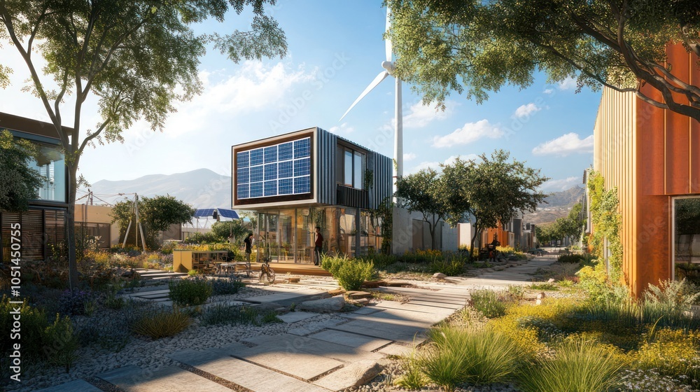 A community energy project where residents manage their own microgrid ...