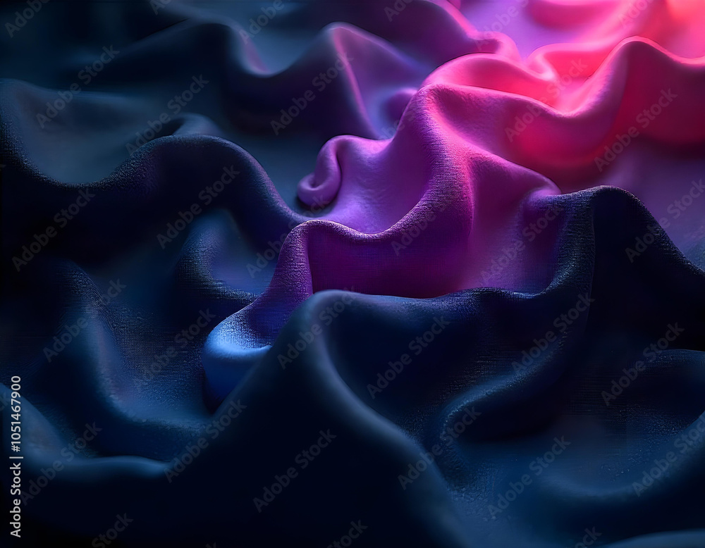 Obraz premium Dark colored fabric texture background