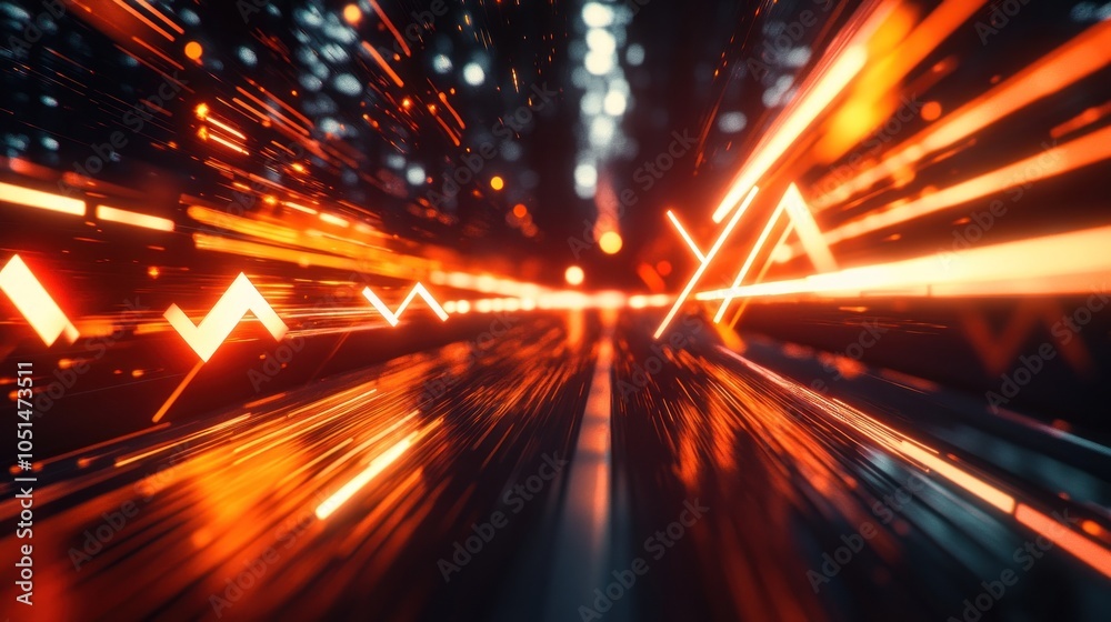 Abstract Neon Lights