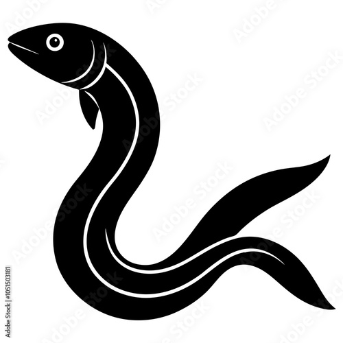 eel fish illustration