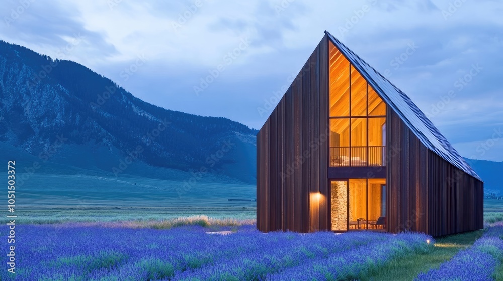 Modern Rustic Vacation Home Amidst Lavish Nature Modern Rustic Vacation Home Amidst Lavish Nature