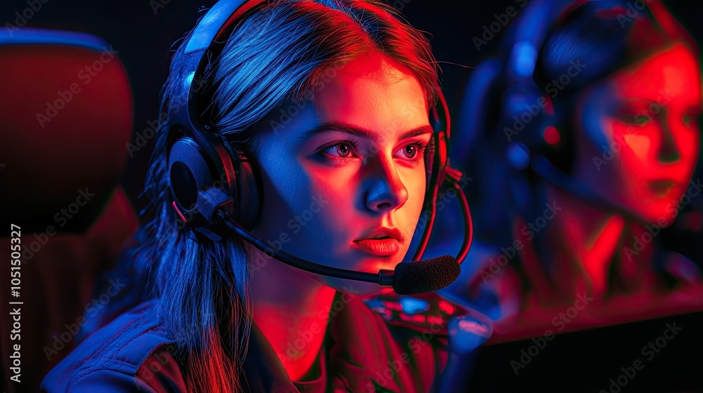 Focused Call Center Agent in Ultra-Realistic Setting