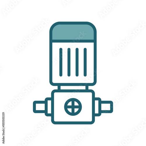 water pump icon vector design template simple and clean