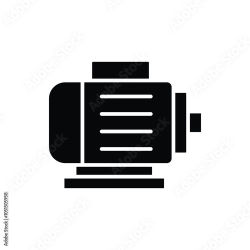 water pump icon vector design template simple and clean