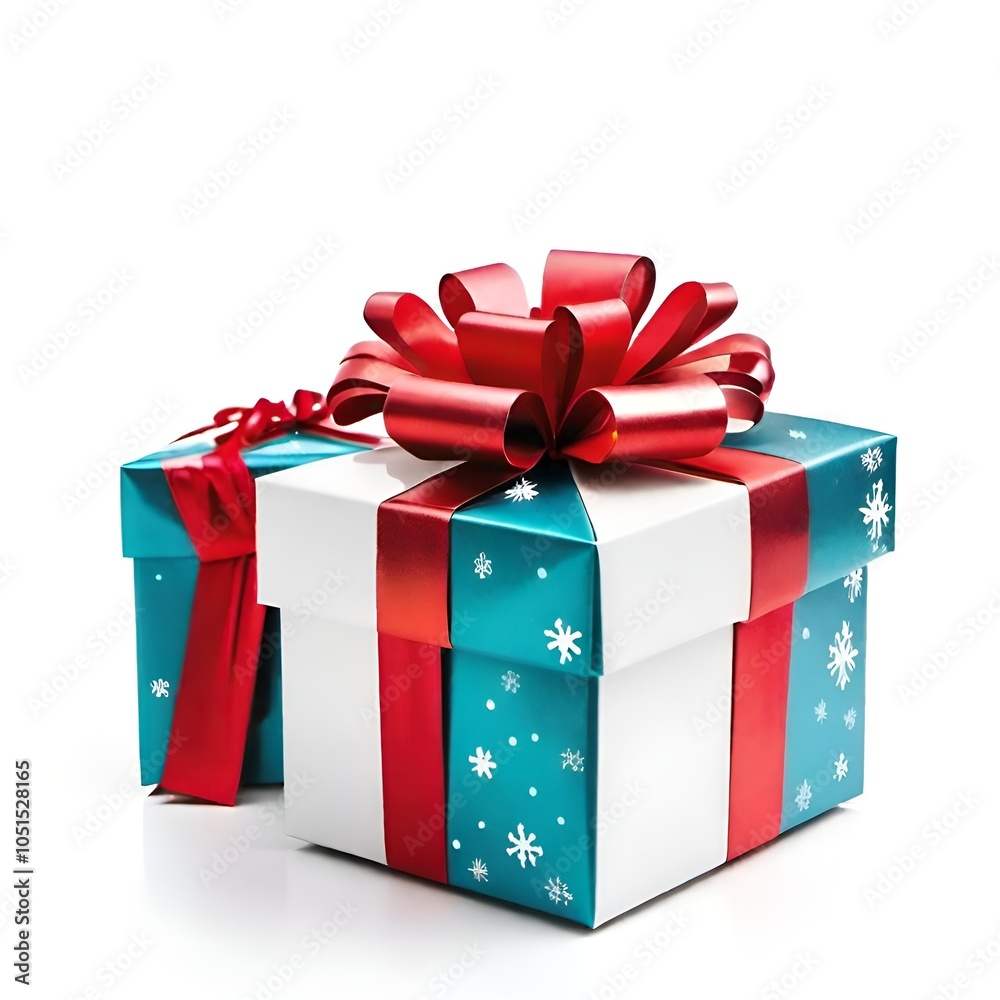 Gift box isolated on white background for festival like christmas, new year etc. Gift box isolated on white background for festival like christmas, new year etc.