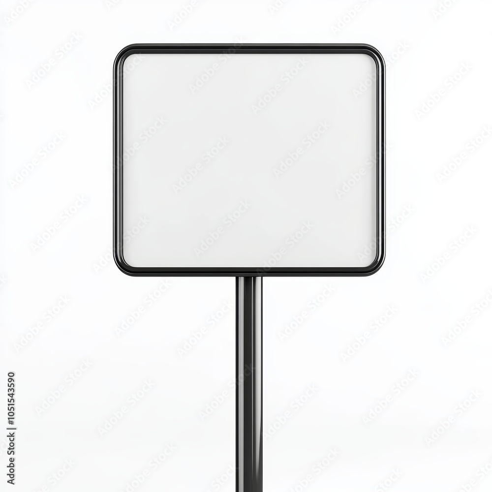 Blank Signpost with White Background Isolated Sign Empty Signboard Directional Sign Ro Blank Signpost with White Background Isolated Sign Empty Signboard Directional Sign Ro