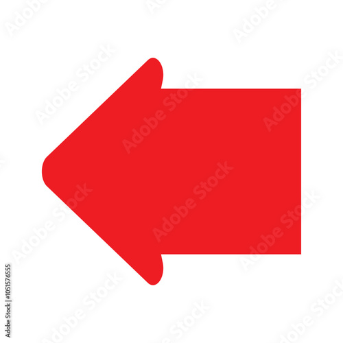 Arrow icon. flat style Arrow symbol. simple Arrow icon on a white background.