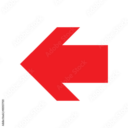 Arrow icon. flat style Arrow symbol. simple Arrow icon on a white background.